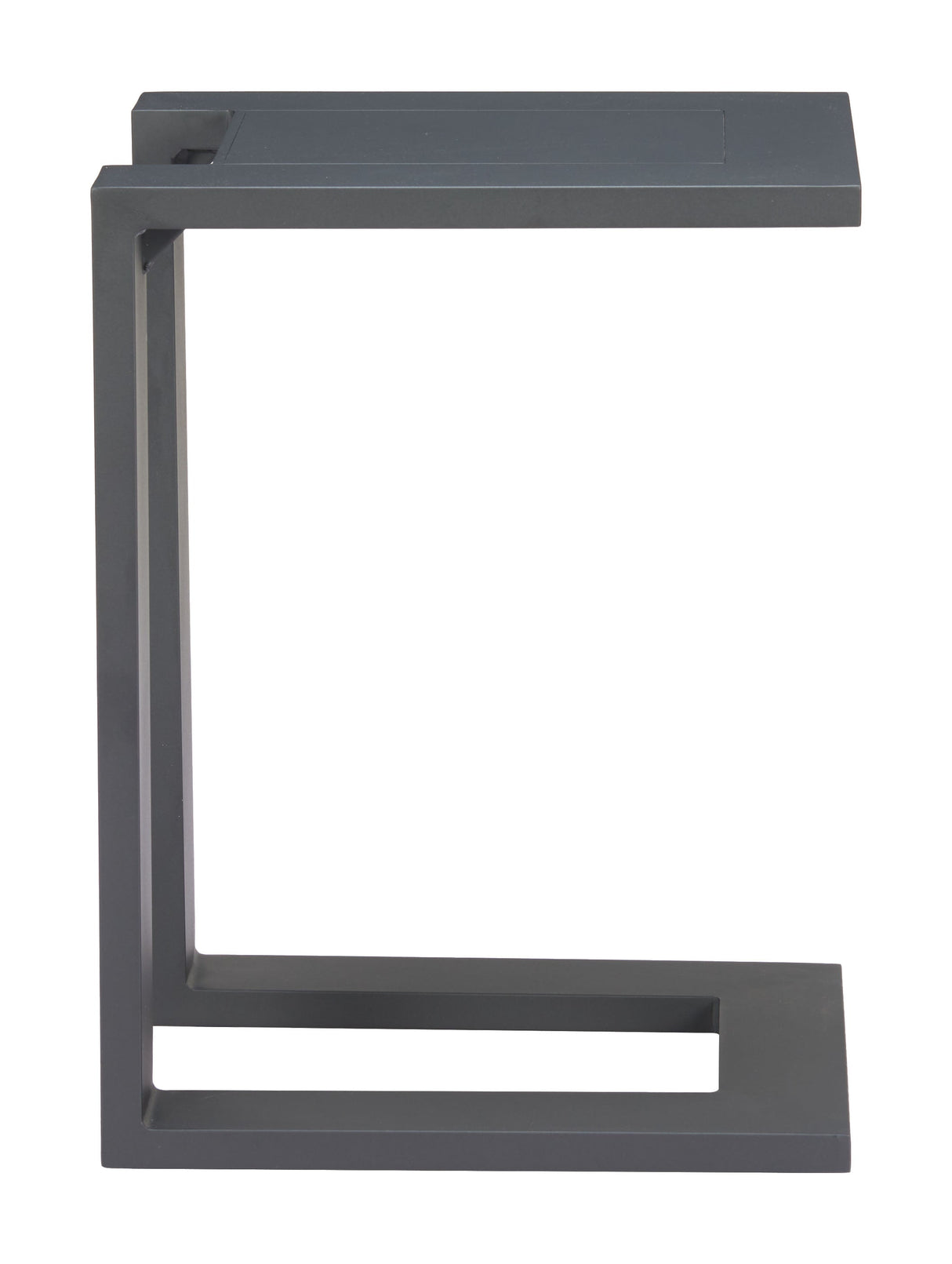 Tudi Black Outdoor Side Table by Zuomod at Eve Furniture