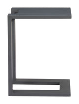 Tudi Black Outdoor Side Table by Zuomod at Eve Furniture