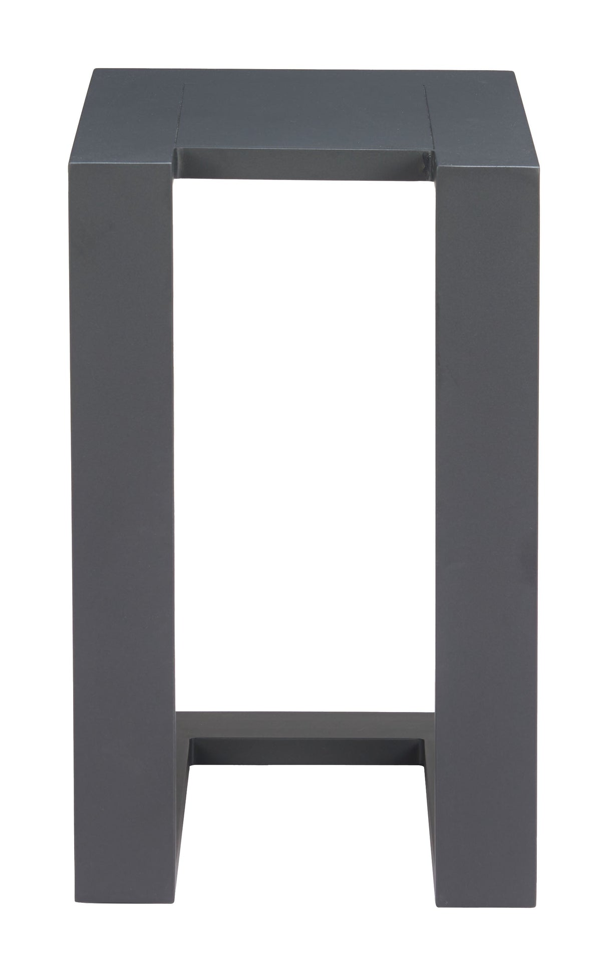 Tudi Black Outdoor Side Table by Zuomod at Eve Furniture