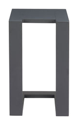 Tudi Black Outdoor Side Table by Zuomod at Eve Furniture