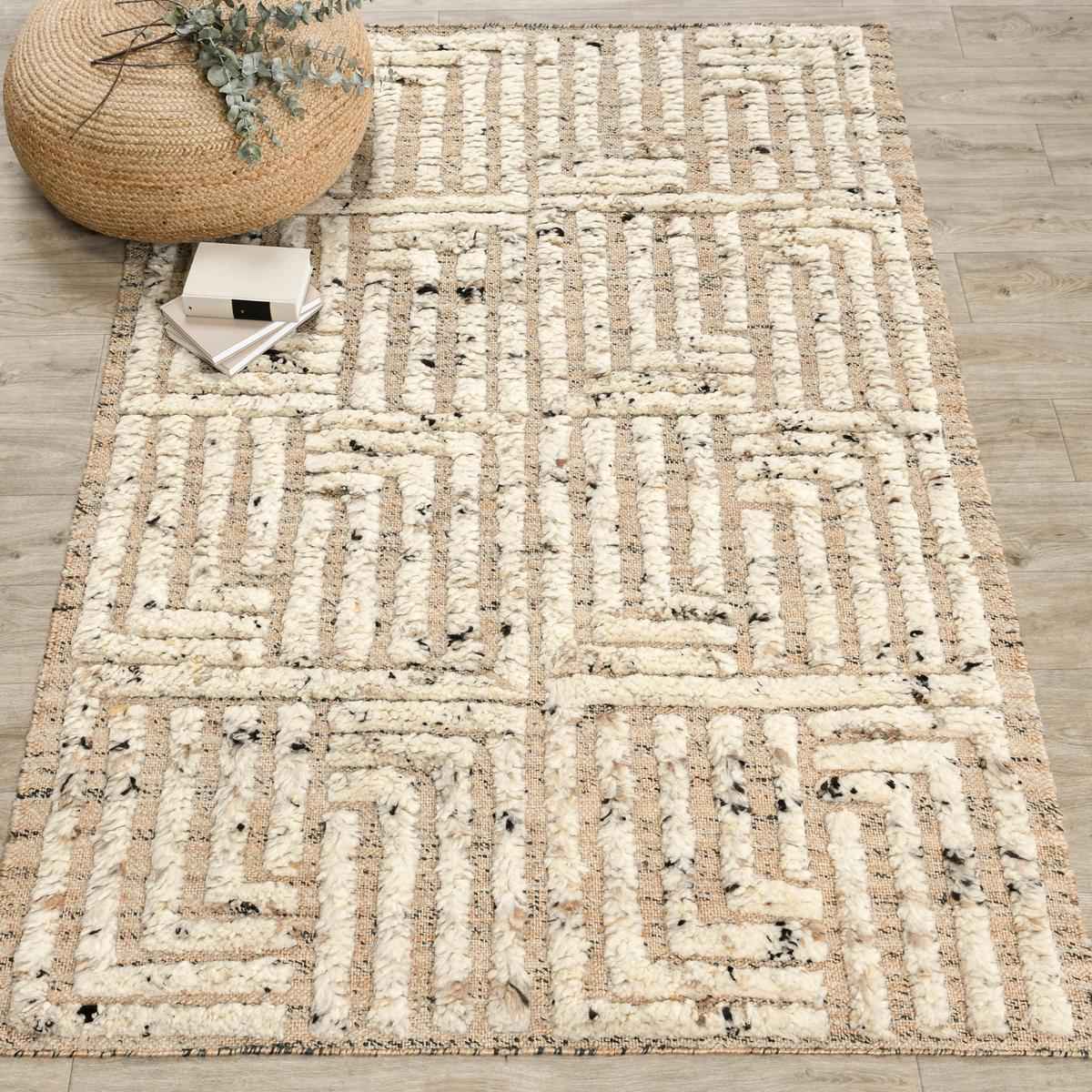 Tuku Natural/Ivory Rug by Classic Home at Eve Furniture