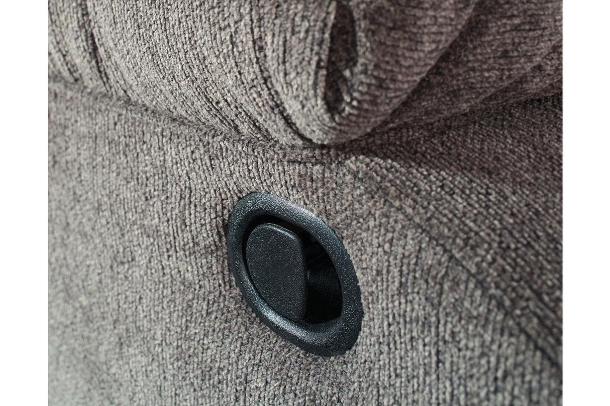 Tulen Gray Recliner by Ashley at Eve Furniture