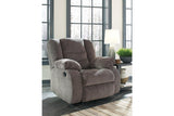 Tulen Gray Recliner by Ashley at Eve Furniture