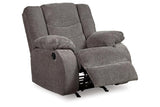 Tulen Gray Reclining Loveseat and Recliner by Ashley at Eve Furniture