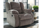 Tulen Gray Reclining Loveseat and Recliner by Ashley at Eve Furniture