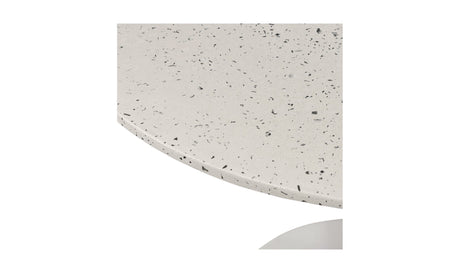 Tuli Outdoor Cafe Table White Terrazzo by Moe's Home at Eve Furniture