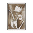 Tulip Bloom V by Mercana Studio Hand-Embellished Textured Framed Canvas Artwork by Mercana at Eve Furniture