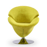 Tulip Swivel Accent Chair (set of 4) in Multi Color by Manhattan Comfort at Eve Furniture