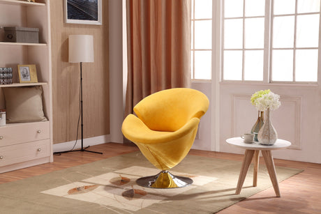 Tulip Swivel Accent Chair (set of 4) in Multi Color by Manhattan Comfort at Eve Furniture