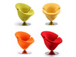 Tulip Swivel Accent Chair (set of 4) in Multi Color by Manhattan Comfort at Eve Furniture