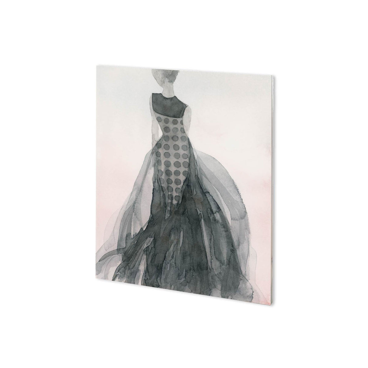 Tulle and Drapery II by Mercana Studio a Hand Embellished Textured Canvas by Mercana at Eve Furniture