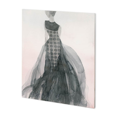 Tulle and Drapery II by Mercana Studio a Hand Embellished Textured Canvas by Mercana at Eve Furniture