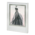 Tulle and Drapery II by Mercana Studio Hand Embellished Textured Framed Art Print Matted under Glass by Mercana at Eve Furniture