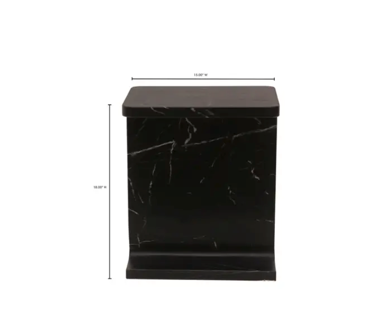 Tullia Accent Table Black by Moe's Home at Eve Furniture