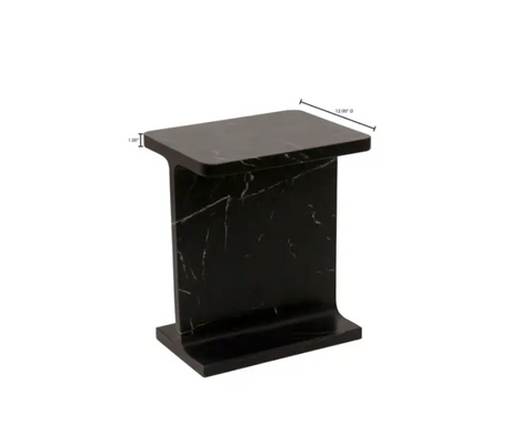 Tullia Accent Table Black by Moe's Home at Eve Furniture