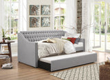 Tulney Gray Daybed with Trundle by Homelegance at Eve Furniture