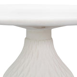 Tulum Ivory Concrete Indoor / Outdoor Round Coffee Table by TOV Furniture at Eve Furniture