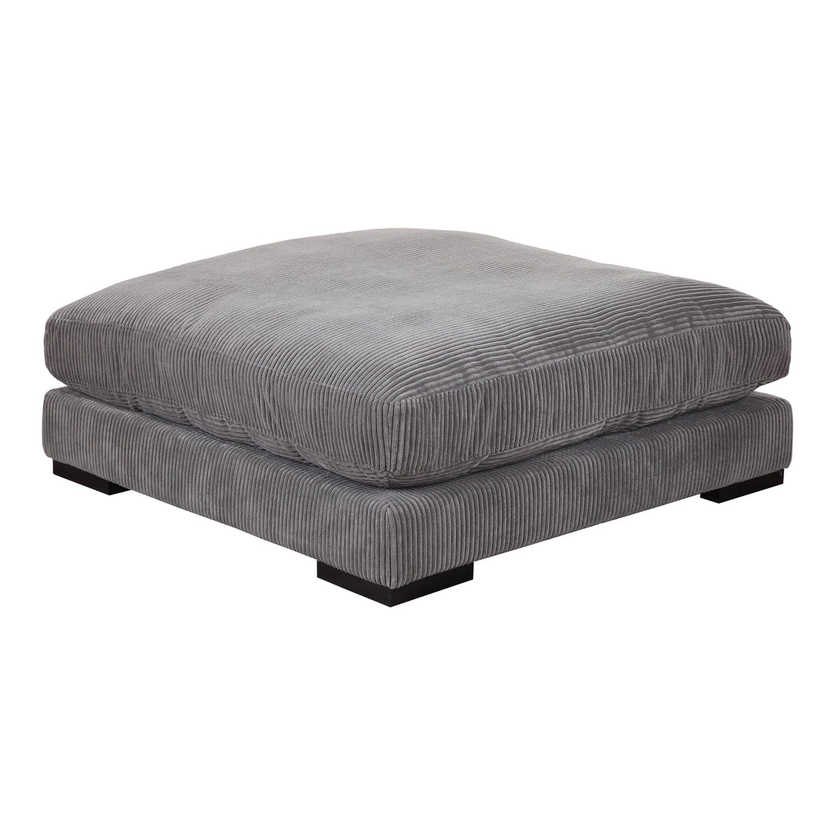Tumble Grey Ottoman by Moe's Home at Eve Furniture