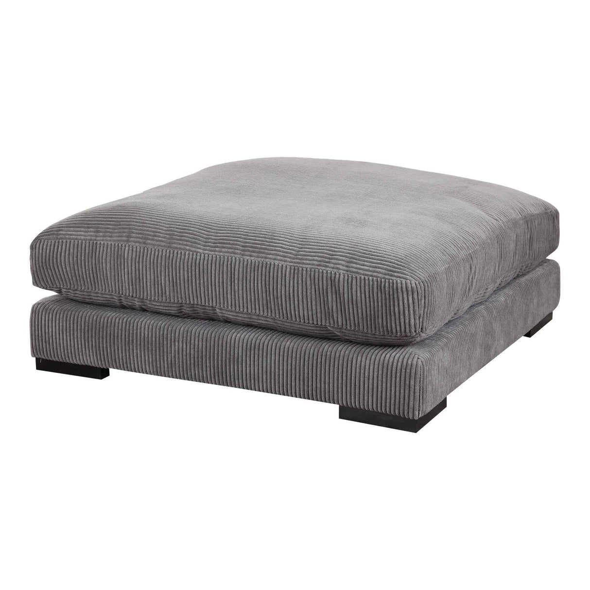 Tumble Grey Ottoman by Moe's Home at Eve Furniture