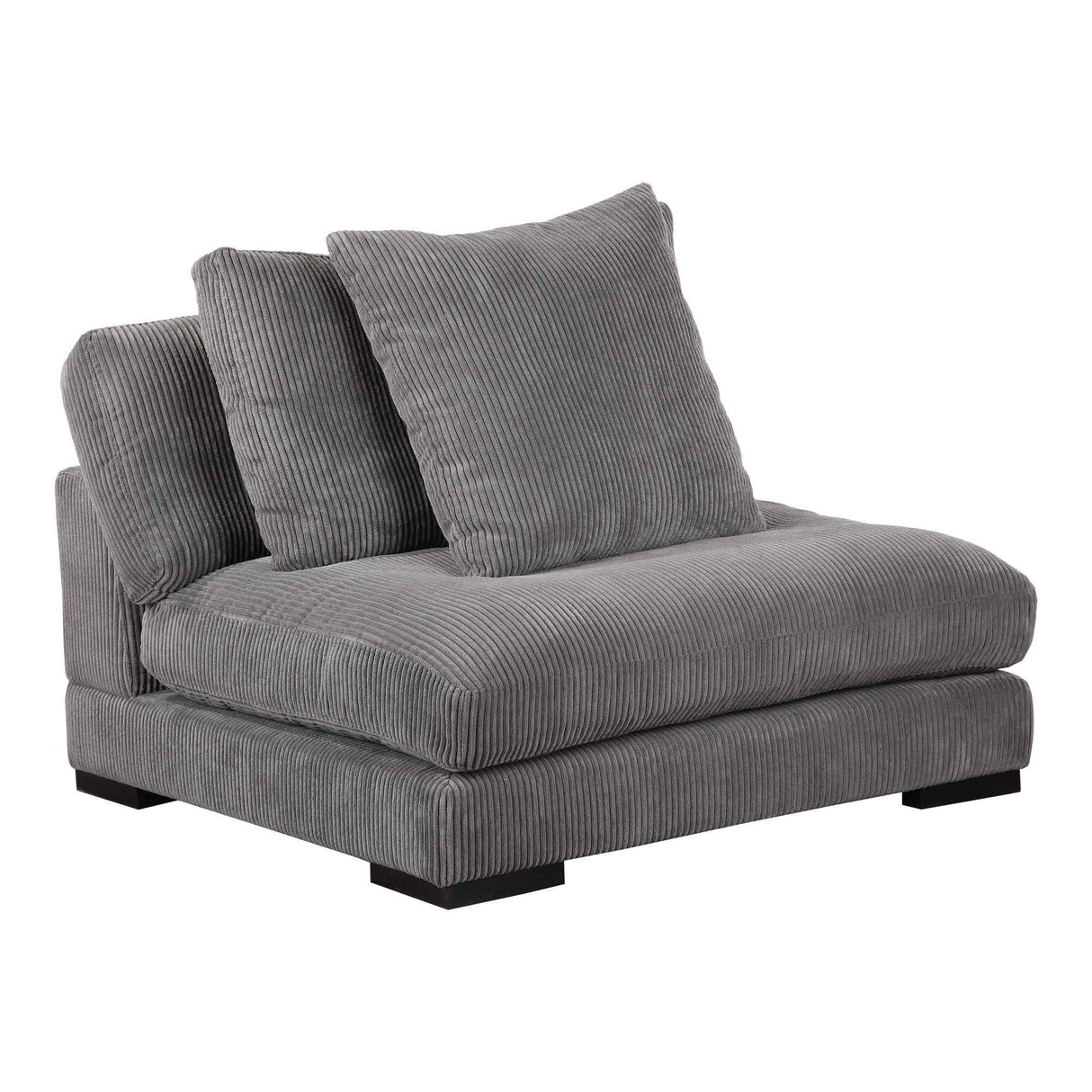 Tumble Grey Slipper Chair
