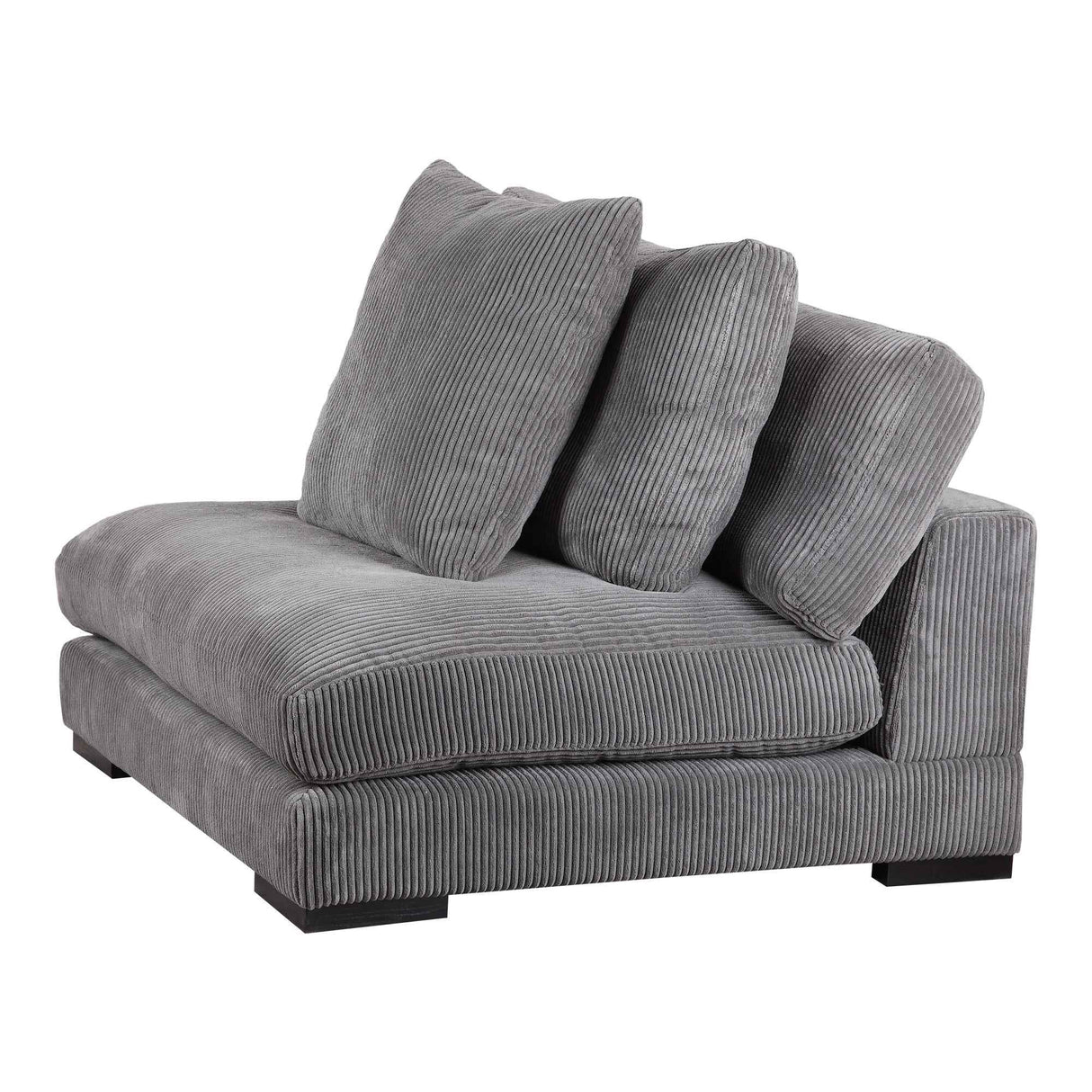 Tumble Grey Slipper Chair