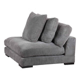 Tumble Grey Slipper Chair