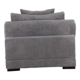 Tumble Grey Slipper Chair by Moe's Home at Eve Furniture
