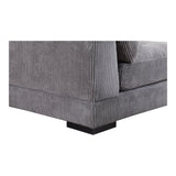 Tumble Grey Slipper Chair by Moe's Home at Eve Furniture