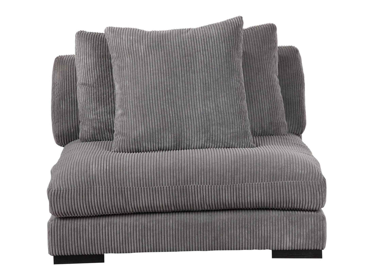 Tumble Grey Slipper Chair