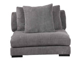 Tumble Grey Slipper Chair