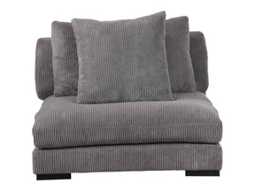 Tumble Grey Slipper Chair