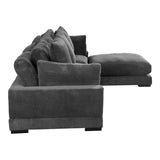 Tumble Lounge Modular Sectional-Charcoal by Moe's Home at Eve Furniture