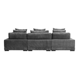 Tumble Lounge Modular Sectional-Charcoal by Moe's Home at Eve Furniture
