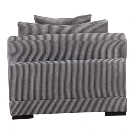 Tumble Slipper Chair - Charcoal by Moe's Home at Eve Furniture