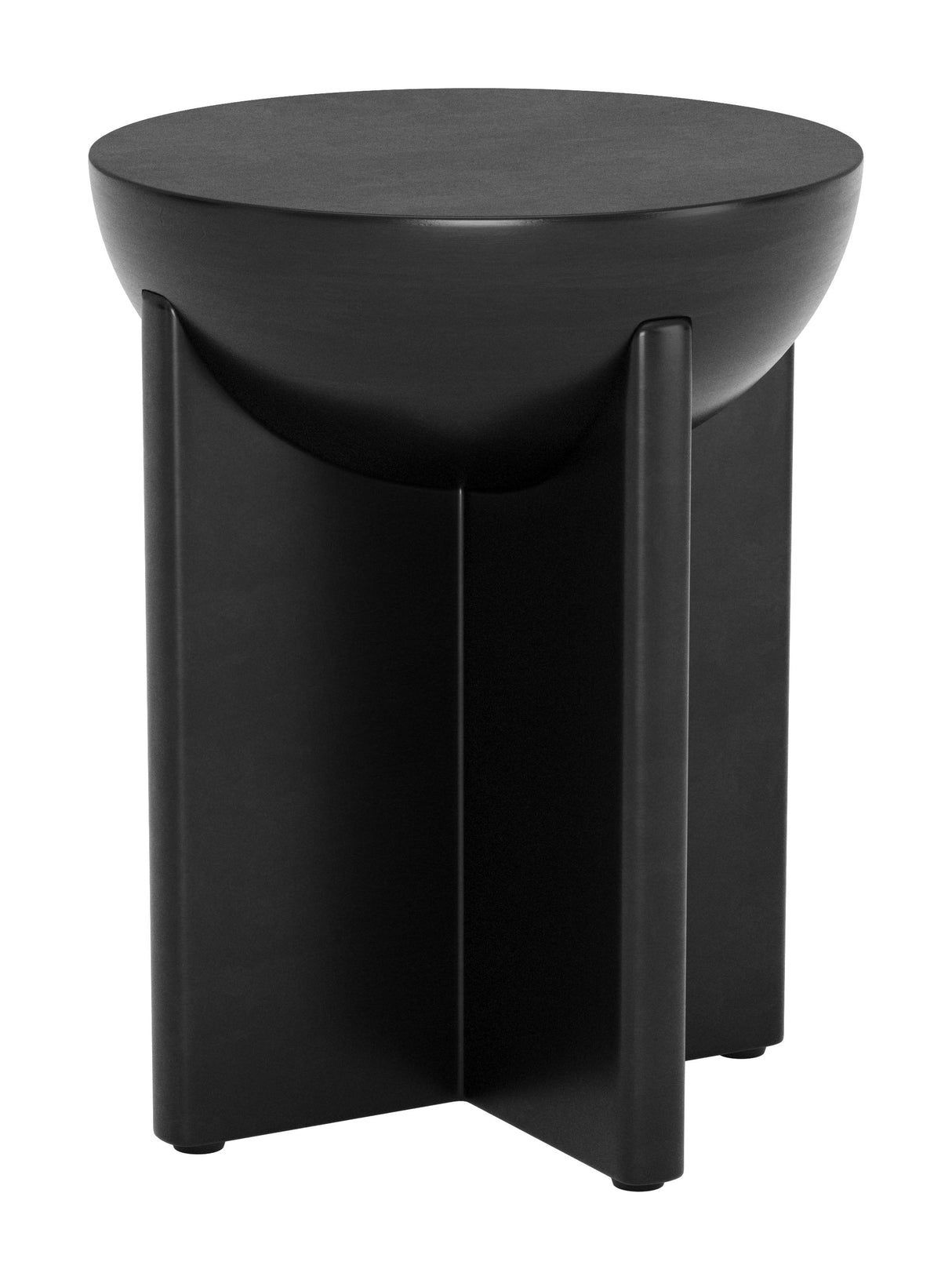 Tume Black Side Table by Zuomod at Eve Furniture