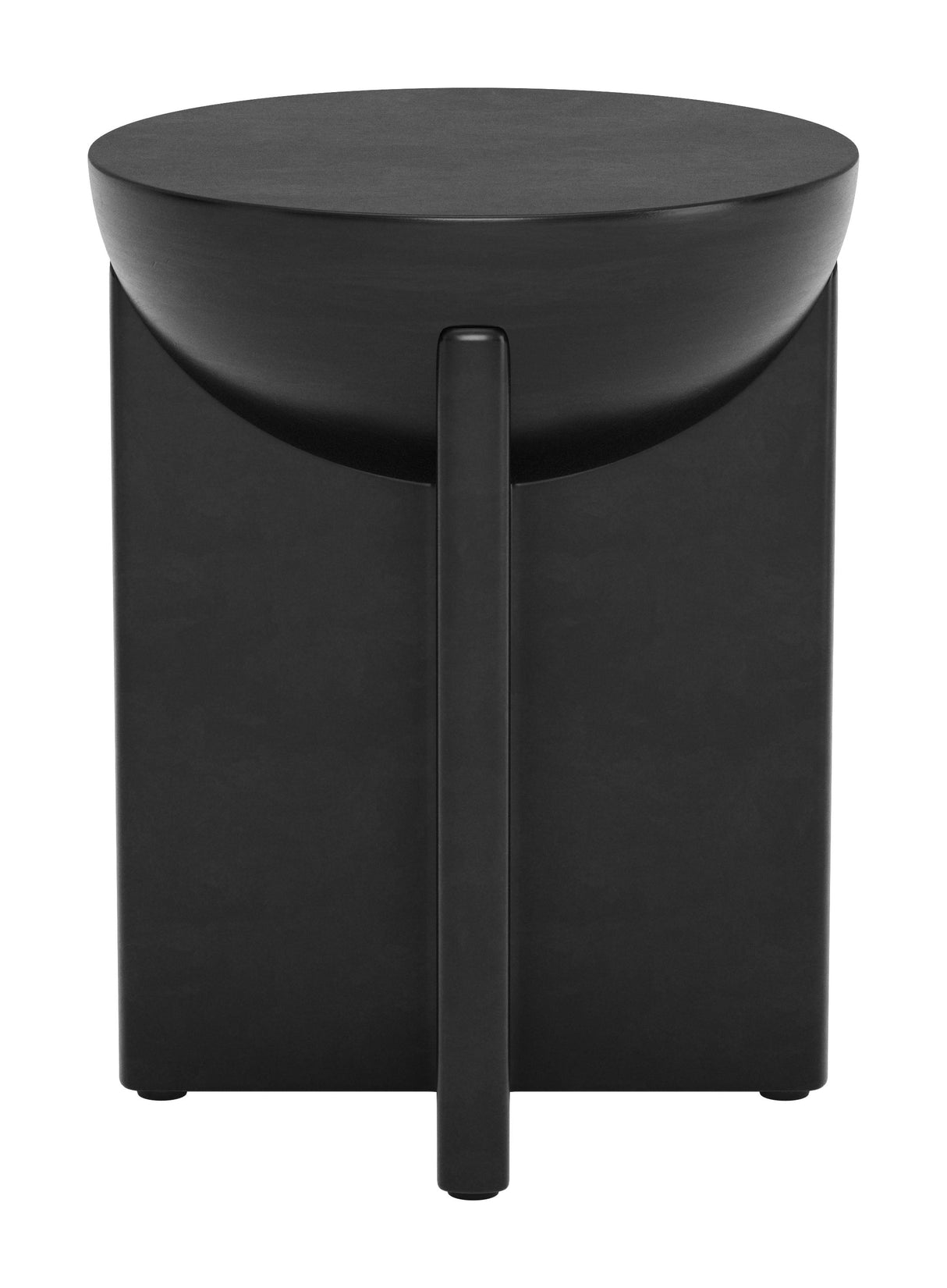 Tume Black Side Table by Zuomod at Eve Furniture