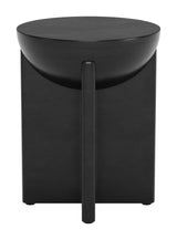 Tume Black Side Table by Zuomod at Eve Furniture