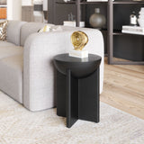 Tume Black Side Table by Zuomod at Eve Furniture