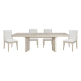Tundra Antique White 5-Piece Dining Room Set by Homelegance at Eve Furniture