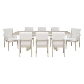 Tundra Antique White 9-Piece Dining Room Set by Homelegance at Eve Furniture