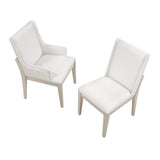 Tundra Antique White 5-Piece Dining Room Set by Homelegance at Eve Furniture