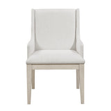 Tundra Antique White 7-Piece Dining Room Set by Homelegance at Eve Furniture