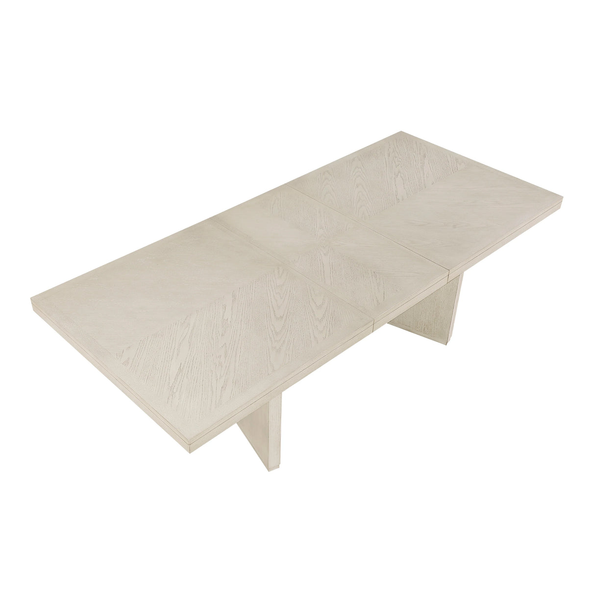Tundra Antique White Extendable Dining Table by Homelegance at Eve Furniture