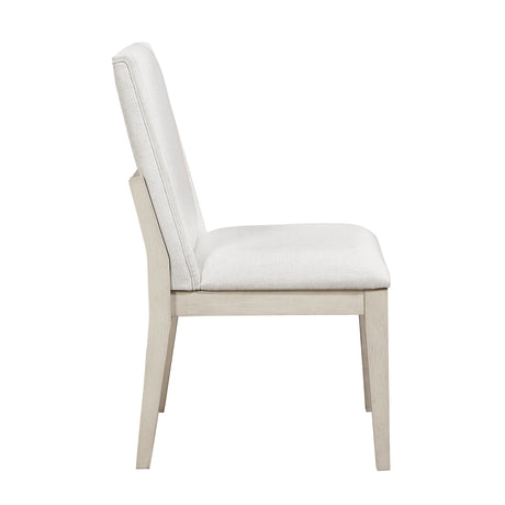 Tundra Antique White 5-Piece Dining Room Set by Homelegance at Eve Furniture