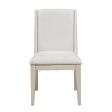 Tundra Antique White 7-Piece Dining Room Set by Homelegance at Eve Furniture