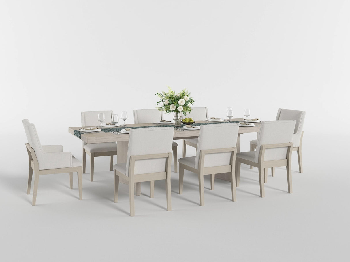 Tundra Ivory Arm Chair, Set of 2 by Homelegance at Eve Furniture