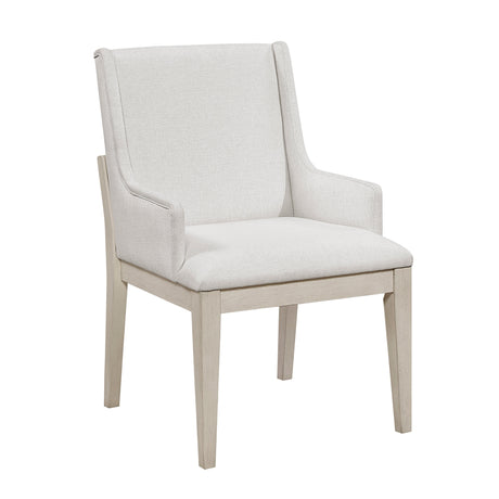 Tundra Ivory Arm Chair, Set of 2 by Homelegance at Eve Furniture