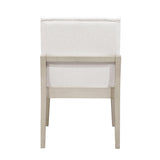 Tundra Ivory Arm Chair, Set of 2 by Homelegance at Eve Furniture