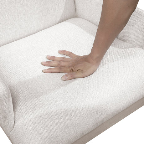 Tundra Ivory Arm Chair, Set of 2 by Homelegance at Eve Furniture