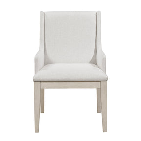 Tundra Ivory Arm Chair, Set of 2 by Homelegance at Eve Furniture